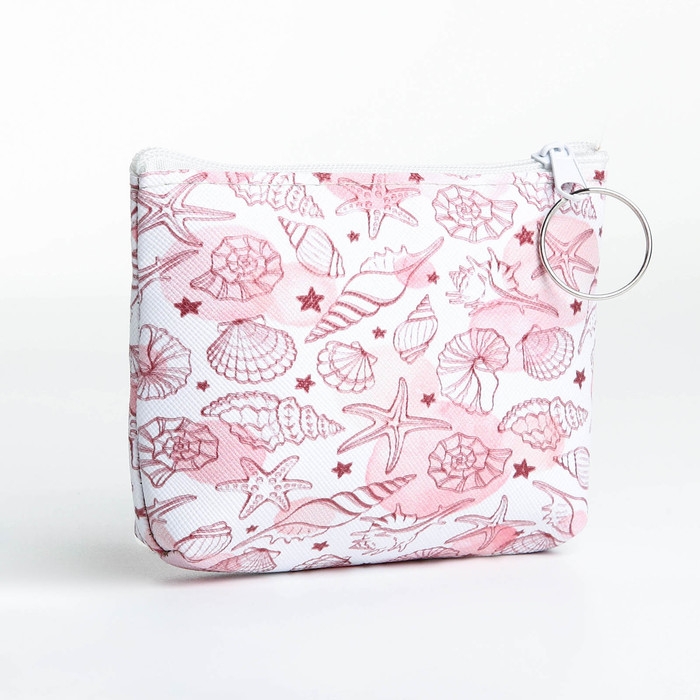 Кошелёк на молнии &laquo;Выбражулька&raquo;, цвет МИКС/голубой