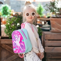 Рюкзак детский для девочки &laquo;Единорог&raquo;, 27х23 см