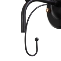 Бра "Акапулько" 1х60Вт Е27 Коричневый, золото 24х13х26,5см Бра "Акапулько" 1х60Вт Е27 Коричневый, золото 24х13х26,5см