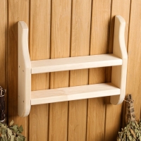 Полка, 2 яруса 44х39х9см, липа "Добропаровъ" Полка, 2 яруса 44х39х9см, липа "Добропаровъ"