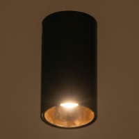 Светильник 671511/1 LED 7Вт черный-золото 5,5х5,5х10 см BayerLux