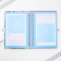 Анкета в твердой обложке на замочке &laquo;Для друзей&raquo;, А6 40 л