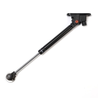 Газлифт 100N CAPPIO, с доводчиком, бесшумное открывание/закрывание, черный