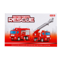 Машина инерционная &laquo;Пожарная&raquo;, масштаб 1:16, световые и звуковые эффекты, стреляет водой, МИКС