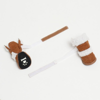 Ботинки "Унты", набор 4 шт, размер 1 (подошва 4,5 х 3,3 см), коричневые Ботинки "Унты", набор 4 шт, размер 1 (подошва 4,5 х 3,3 см), коричневые