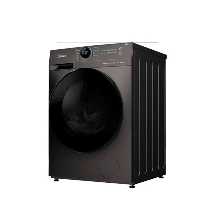 Стиральная машина Midea MF200W90WBS/S-RU, класс А, 1400 об/мин, до 9 кг, серая