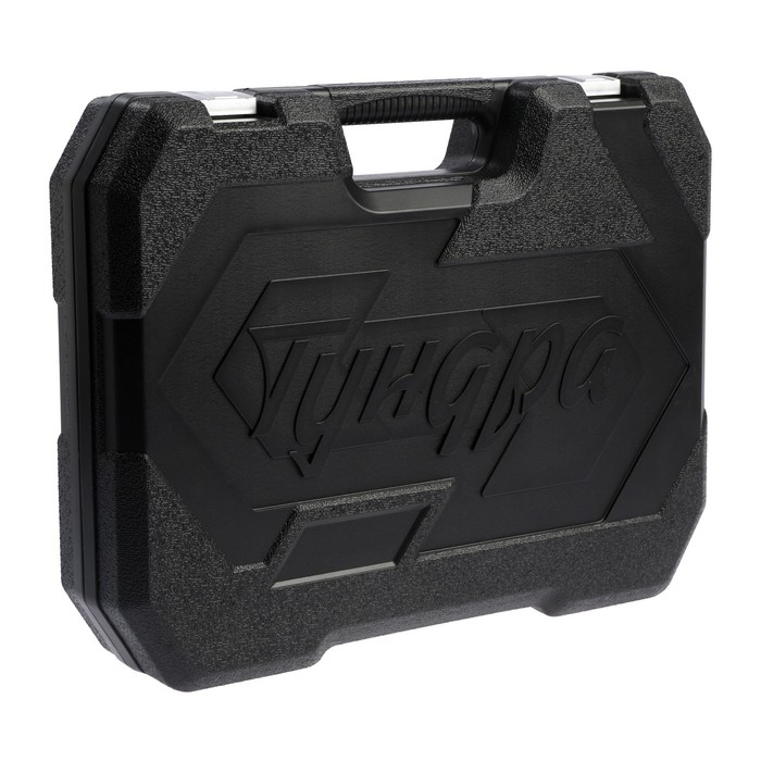 Набор инструментов в кейсе ТУНДРА, автомобильный, CrV, 1/2 Набор инструментов в кейсе ТУНДРА, автомобильный, CrV, 1/2", 1/4", 3/8", 172 предмета