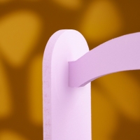 Кашпо - ящик деревянный 13,5х13,5х30 см Сиреневый Кашпо - ящик деревянный 13,5х13,5х30 см Сиреневый