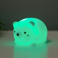 Ночник "Толстопуз" 2Вт LED LR44 голубой 6х5х4см Ночник "Толстопуз" 2Вт LED LR44 голубой 6х5х4см