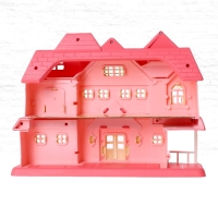 Дом для зверей &laquo;Зайчики: сказочная вилла&raquo;, с набором мебели и аксессуаров