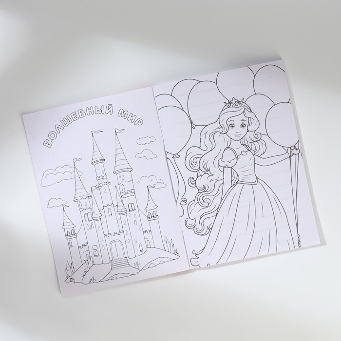 Подарочный набор блокнот-раскраска А6, трекер привычек и восковые мелки «Котенок» Подарочный набор блокнот-раскраска А6, трекер привычек и восковые мелки «Котенок»