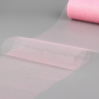 Фатин с глиттером, 15 см, 11 &plusmn; 1 г/кв.м, 9 &plusmn; 0,5 м, цвет розовый №10