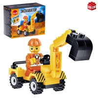 Конструктор &laquo;Экскаватор&raquo;, 28 деталей