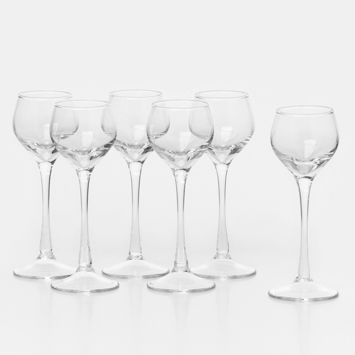 Набор стеклянных рюмок, 50 мл Набор стеклянных рюмок, 50 мл