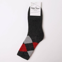 Носки мужские махровые, цвет тёмно-серый, размер 27-29