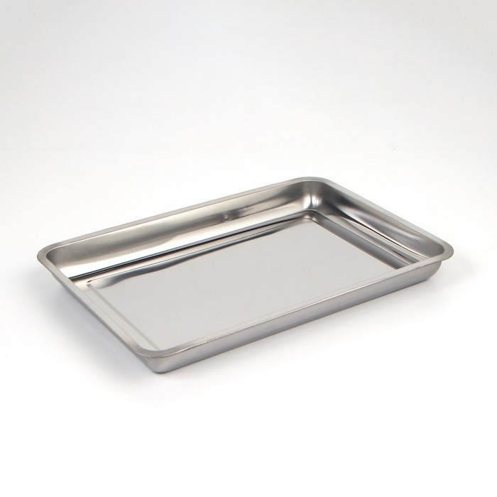 Противень из нержавеющей стали Luxstahl, 50&times;35&times;4,8 см