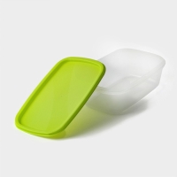 Набор контейнеров для хранения Доляна &laquo;Радуга&raquo;, 4 шт: 19&times;12, 16&times;9, 14&times;7, 12,5&times;5,5 см, цвет МИКС