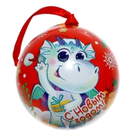 Игрушка-сюрприз &laquo;С Новым годом!&raquo;, с питомцем и мялкой