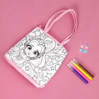 Набор для творчества Сумка-раскраска с фломастерами &laquo;Фея&raquo;