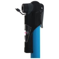 Насос ручной Dream Bike, с манометром, цвет синий Насос ручной Dream Bike, с манометром, цвет синий