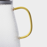 Кувшин для воды стеклянный с металлической крышкой &laquo;Сара&raquo;, 1,4 л, 16,5&times;12,5&times;20,5 см