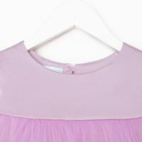 Платье детское с пышной юбкой KAFTAN, рост 98-104, лиловый Платье детское с пышной юбкой KAFTAN, рост 98-104, лиловый