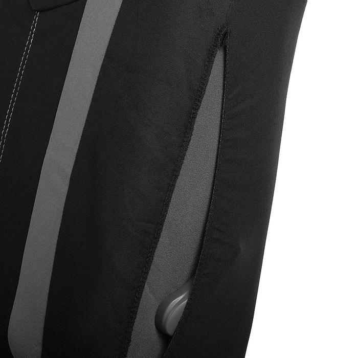 Авточехлы универсальные 9 предметов, черные - серые вставки, М5, Lines series