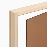 Дверь для бани и сауны "Бронза", размер коробки 180х70 см, матовая, липа, 8 мм