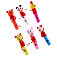 Детский свисток &laquo;Животные&raquo; на верёвочке, МИКС