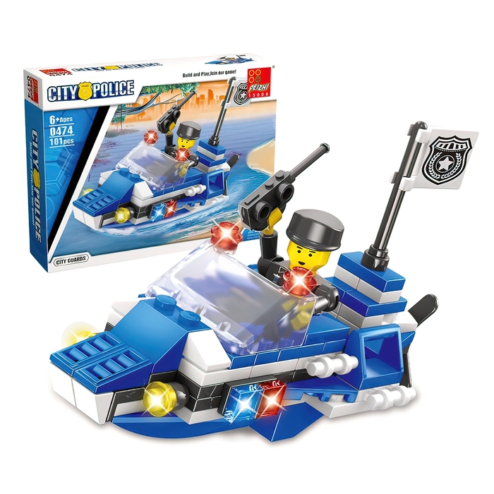 Конструктор &laquo;Береговой патруль&raquo;, 101 деталь