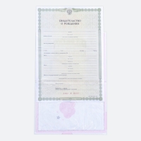 Папка для свидетельства о рождении &laquo;Малышка&raquo;, А5