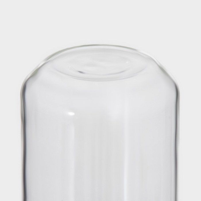 Стаканы &laquo;Брук&raquo;, 450 мл, 7,5&times;15 см, набор 2 шт, стекло, прозрачные