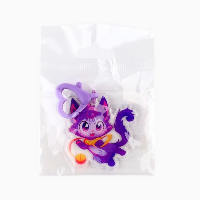 Брелок для ключей &laquo;Кот&raquo;, 4.7 х 7.7 см