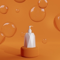 Дозатор для мыла &laquo;Призма&raquo;, 330 мл, цвет белый