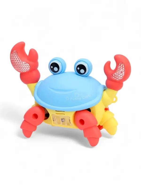 Музыкальная игрушка "Краб" свет, звук