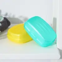 Мыльница с крышкой Радиан &laquo;Дорожная&raquo;, пластик, 10&times;7&times;4.5 см, МИКС