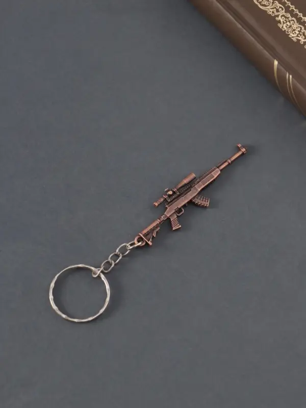 Брелок металл "Винтовка с прицелом" МИКС 6,3х1,5 см