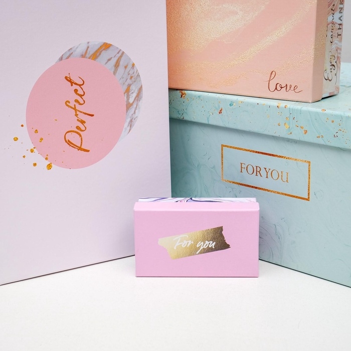 Набор коробок 15 в 1, упаковка подарочная, &laquo;Текстурный&raquo;, 12 х 6.5 х 4 см - 46.5 х 30 х 17.5 см