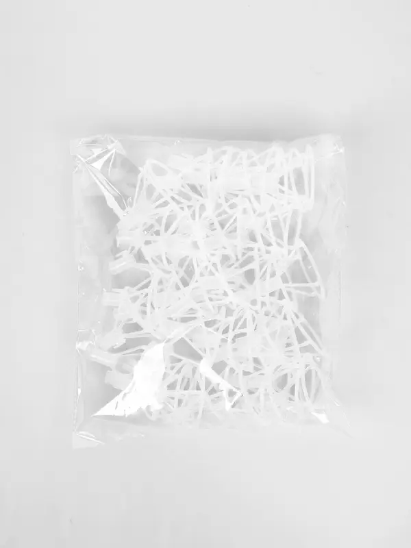 Держатель-зажим для шаров D 10 мм, цвет прозрачный, набор 50 штук