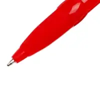 Ручка шариковая автоматическая ШПАРГАЛКА, СИНЯЯ 1.0мм, пласт корп, смен стерж 107мм, МИКС 10