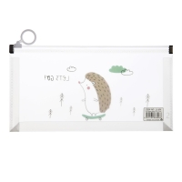 Папка-конверт на молнии формат А6, 180мкр, с рисунком"Звери на скейтборде и сноуборде", МИКС Папка-конверт на молнии формат А6, 180мкр, с рисунком"Звери на скейтборде и сноуборде", МИКС