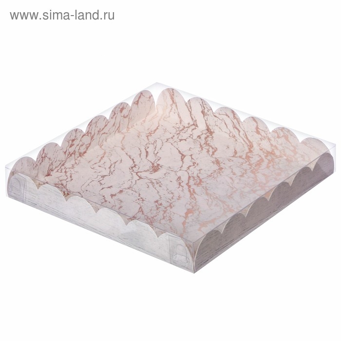 Коробка для печенья, кондитерская упаковка с PVC крышкой, «Улыбнись миру», 21 х 21 х 3 см Коробка для печенья, кондитерская упаковка с PVC крышкой, «Улыбнись миру», 21 х 21 х 3 см