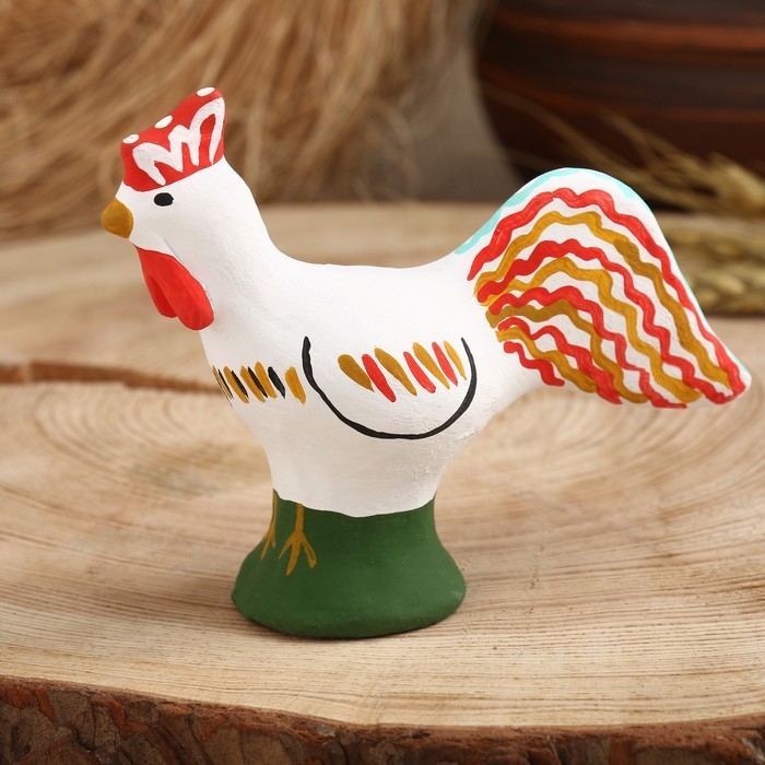 Сувенир &laquo;Петух&raquo;, каргопольская игрушка, микс