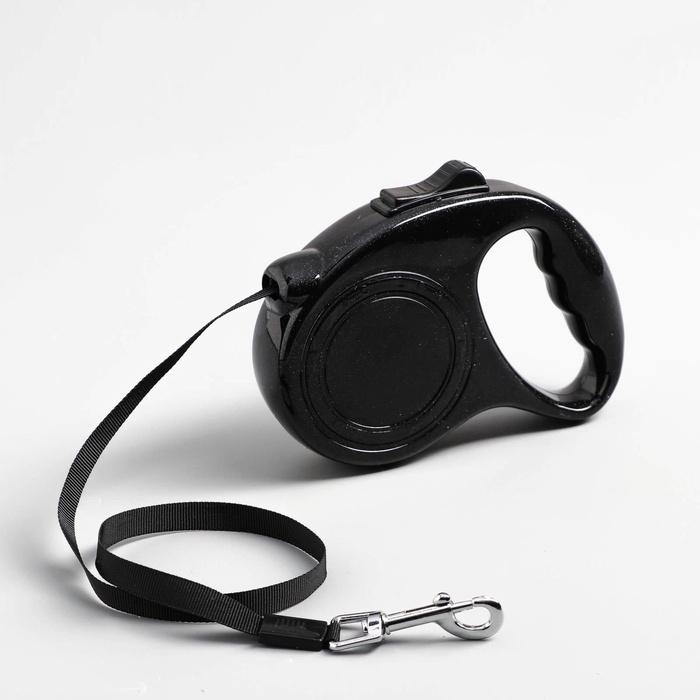 Рулетка эргономичная, 3 м, до 11,5 кг, чёрная