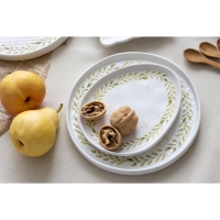 Тарелка керамическая &laquo;Летний день&raquo;, 21.2 см, цвет белый