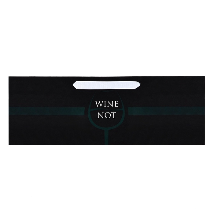 Пакет под бутылку горизонтальный &laquo;Вино&raquo;, 36 &times; 10 &times; 13 см