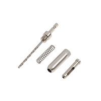 Набор самоцентрирующихся сверл по дереву ТУНДРА, для мебельных и дверных петель, 1.9-4.3 мм   105191