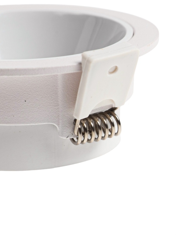 Светильник светодиодный встраиваемый, поворотный, 6Вт, 6500К, с драйвером, D75, белый