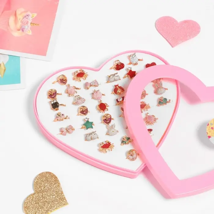 Кольцо детское Выбражулька &laquo;Рельеф&raquo;, форма МИКС, цветное, безразмерное