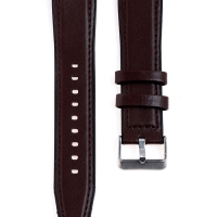 Ремешок для часов с быстросъемными шпильками, 22 мм, экокожа, l-22 см, коричневый